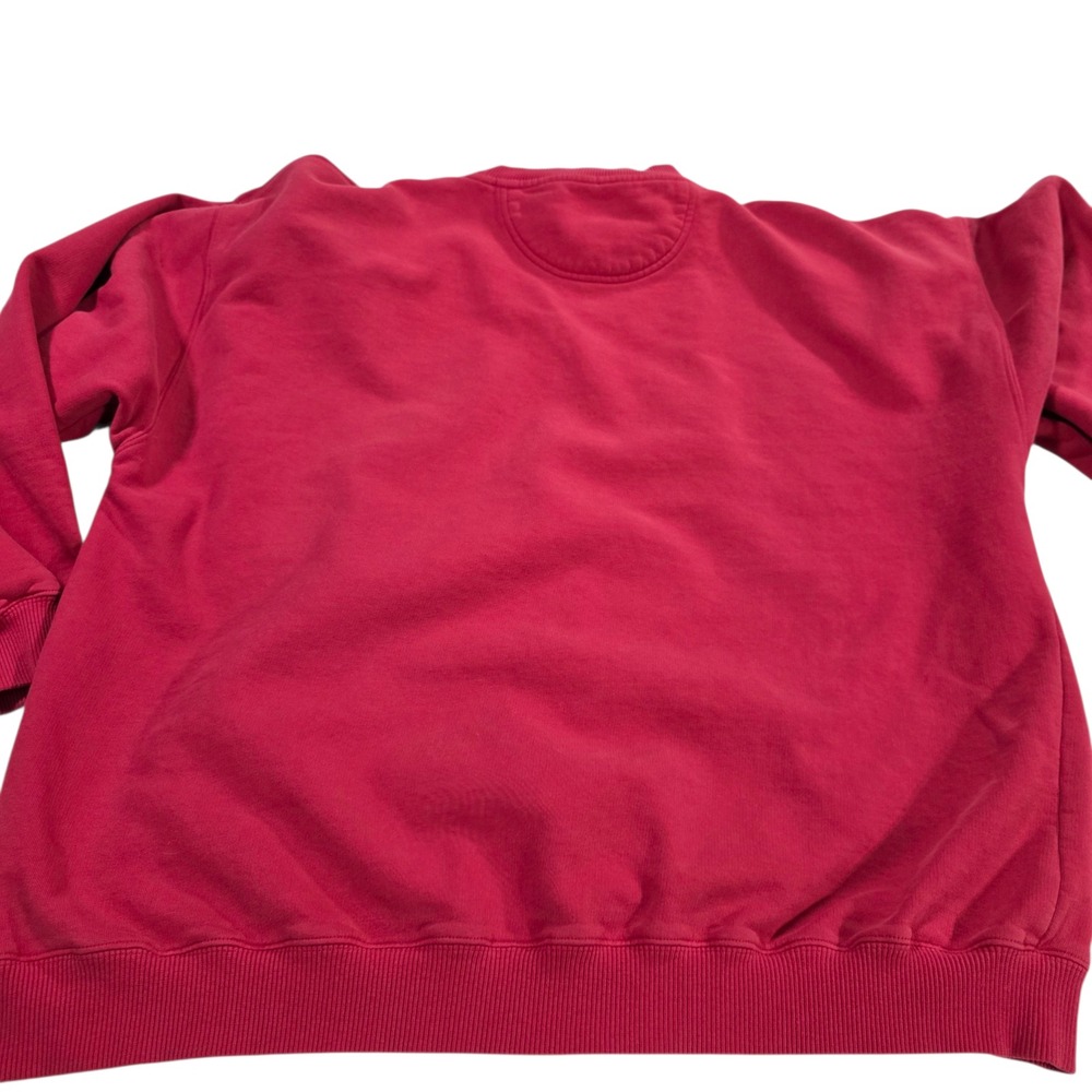 Vintage Eddie‎ Bauer Sweatshirt Mens Red XXL Crewneck Long Sleeve Cotton Blend - Picture 2 of 12